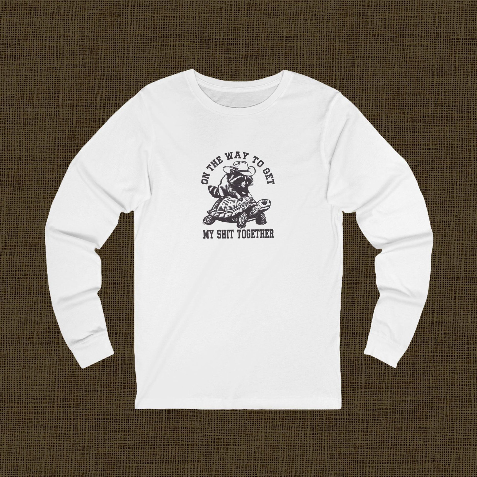 Humorous Long Sleeve Tee for Casual Days | Perfect Gift for Friends, Birthday, Everyday Wear, Relaxation, Motivation