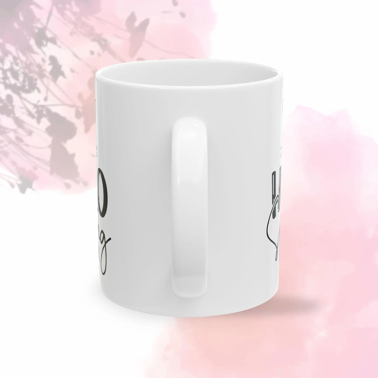 Cute Spring Bunny Ceramic Mug - Perfect Gift for Easter, Spring Decor, Coffee Lovers, Nature Enthusiasts, Dishwasher Safe