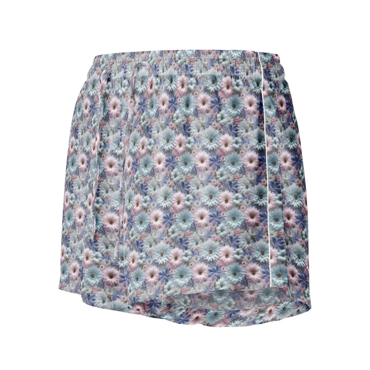 3D Floral Pajama Shorts Women&