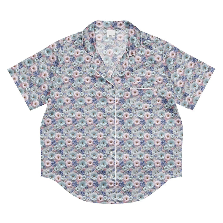 3D Floral Pajama Top Women&